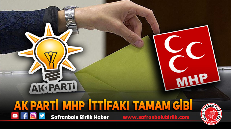 AK Parti  MHP  İttifakı  Tamam Gibi