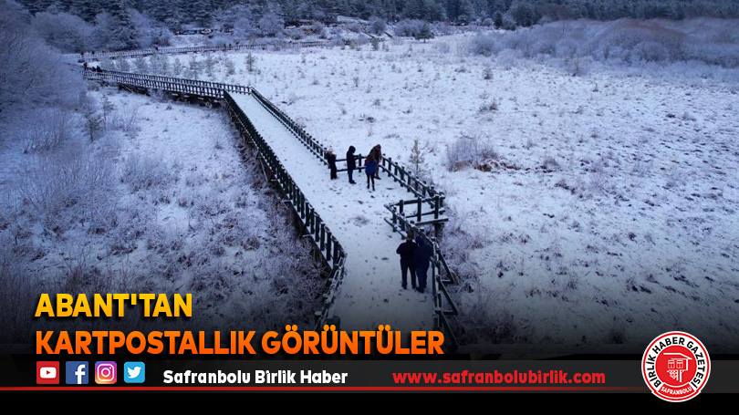 Abant’tan kartpostallık görüntüler