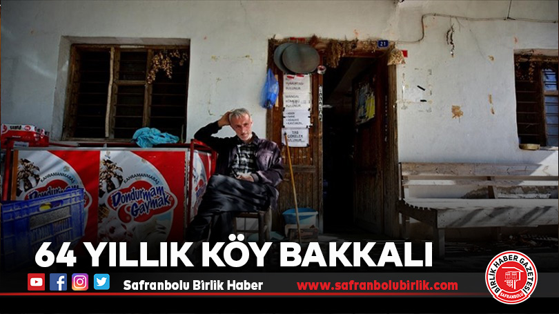 Baba mirası 64 yıllık köy bakkalı
