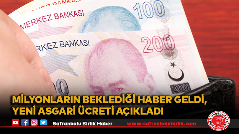 Bakan Işıkhan, yeni asgari ücreti açıkladı