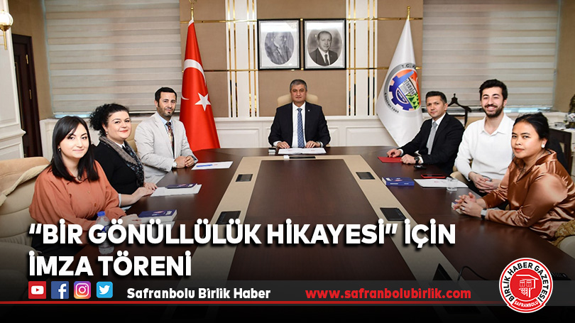 “Bir Gönüllülük Hikayesi” İçin İmza Töreni