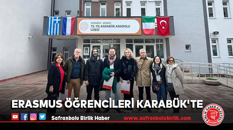 Erasmus Öğrencileri Karabük’te