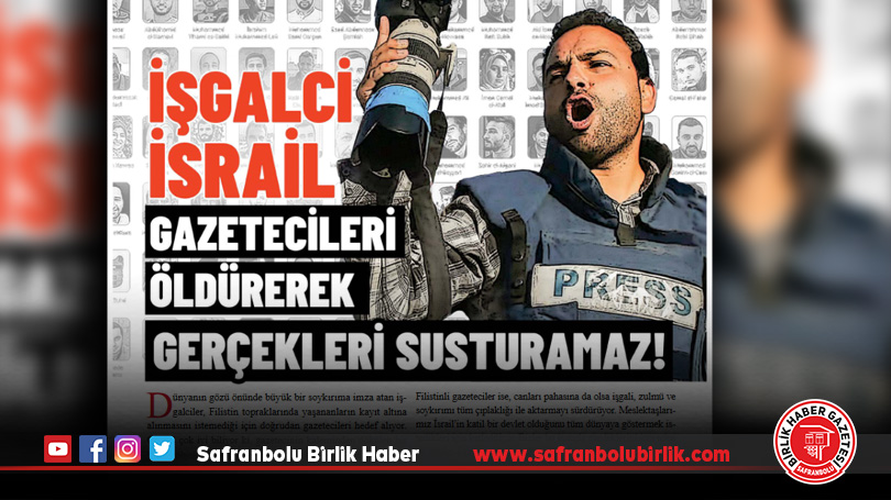 Gazetecileri Öldürülerek Gerçekleri Susturamazsınız