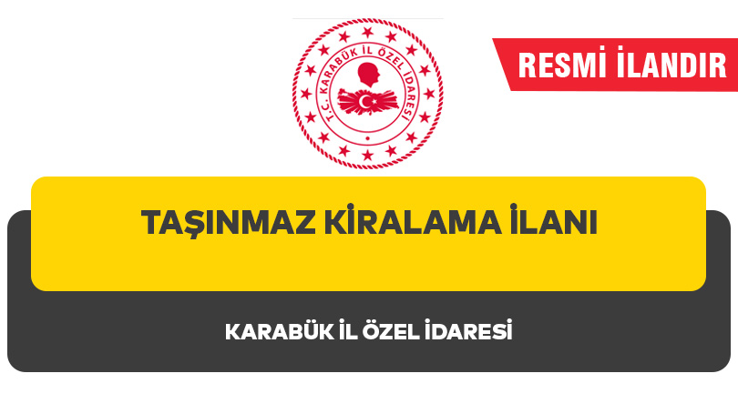 TAŞINMAZ KİRALAMA İLANI
