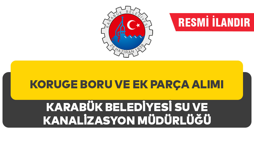 KORUGE BORU VE EK PARÇA ALIMI