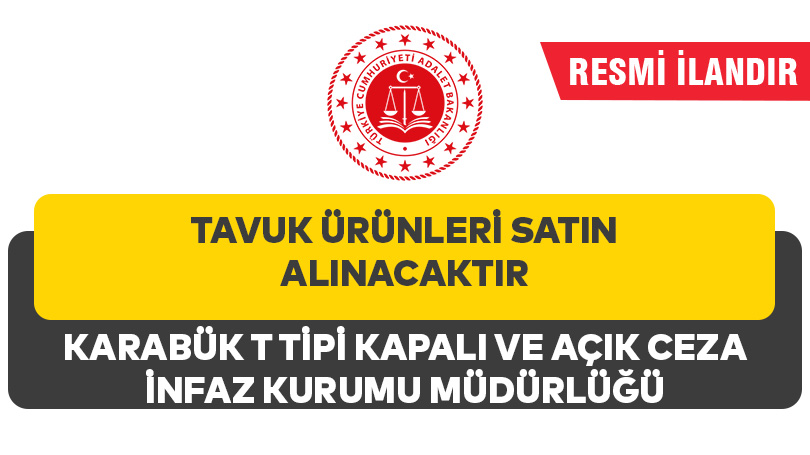 TAVUK ÜRÜNLERİ SATIN ALINACAKTIR