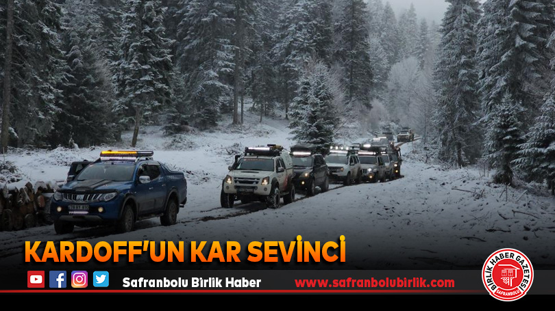 Yağan karın tadını çıkarttılar