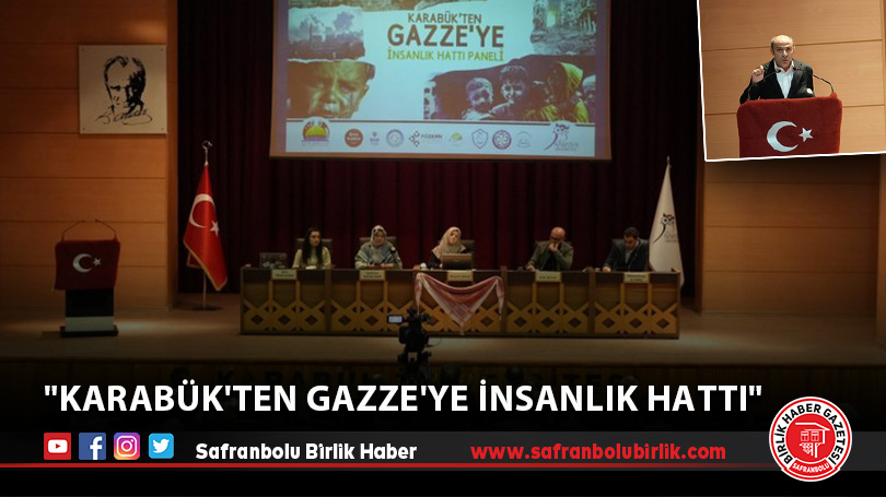 “Karabük’ten Gazze’ye İnsanlık Hattı”