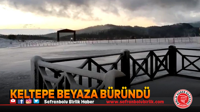 Keltepe beyaza büründü