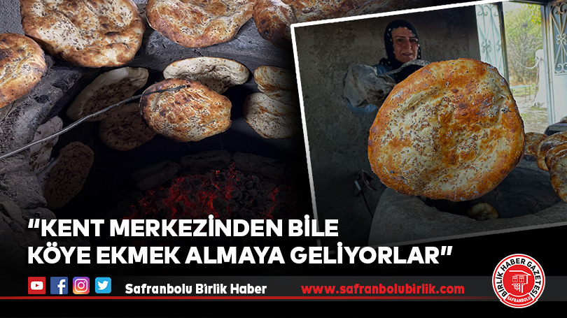“Kent merkezinden bile köye ekmek almaya geliyorlar”