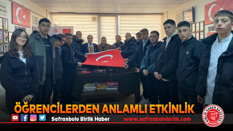 Öğrencilerden anlamlı etkinlik