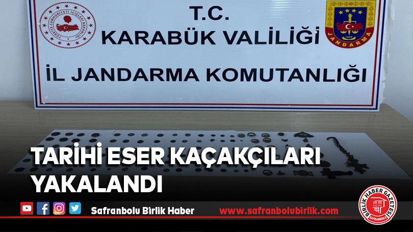 Tarihi eser kaçakçıları yakalandı
