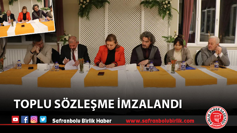 Toplu Sözleşme İmzalandı