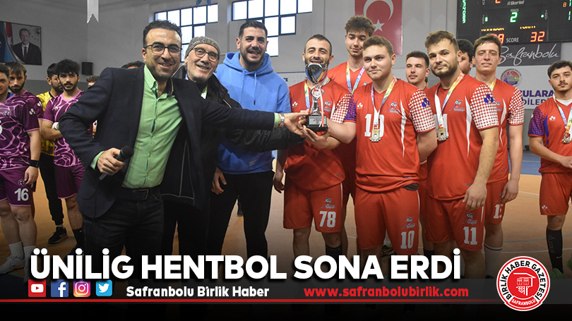 ÜNİLİG Hentbol Sona Erdi