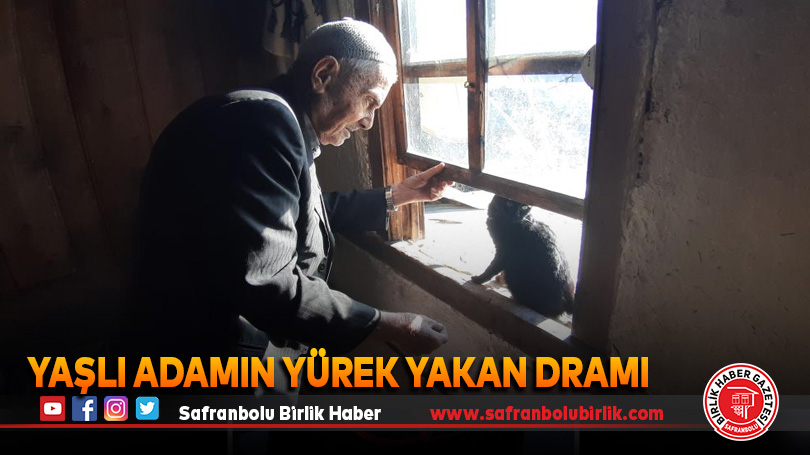 Yaşlı adamın yürek yakan dramı