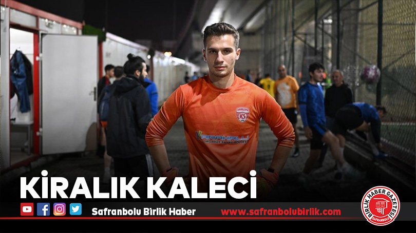 Takım bulamayan amatör kaleci, ücret karşılığı halı saha maçlarına çıkıyor