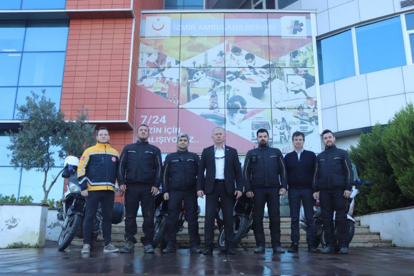 112 Acil Servis’in en hızlıları, motorize ambulanslar