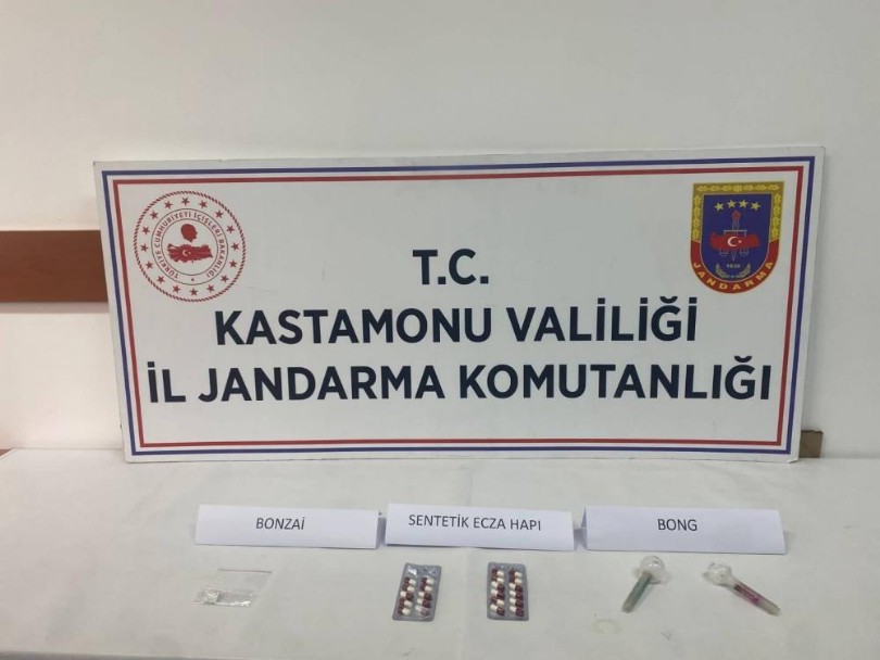 Kastamonu’da uyuşturucuyla yakalanan 5 kişi gözaltına alındı