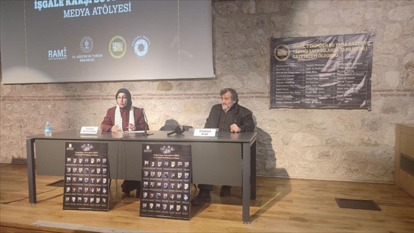 Rami Kütüphanesi’nde “İşgale Karşı Söylem İnşası” konulu medya atölyesi düzenlendi