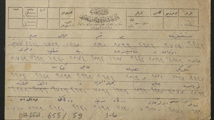 Atatürk’ün 104 yıl önce Ankara’ya gelişinde yaşananlar şifreli telgrafta yer aldı