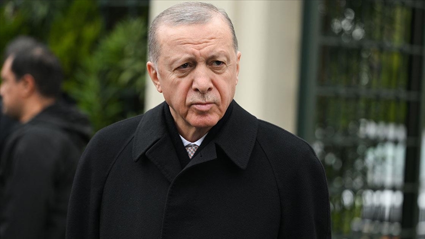 Cumhurbaşkanı Erdoğan’dan şehit ailesine başsağlığı mesajı