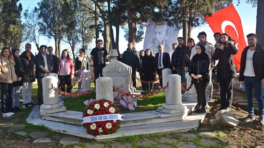 “Vatan şairi” Namık Kemal vefatının 135’inci yılında anılıyor