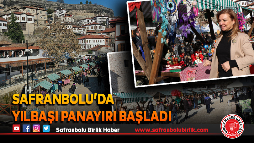 Safranbolu’da Yılbaşı Panayırı Başladı