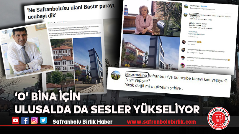 ‘O’ bina için ulusalda da sesler yükseliyor