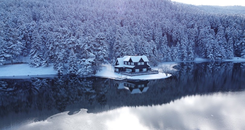 Doğa harikası kış güzelliği