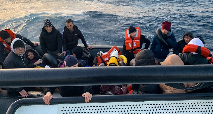 Göçmenlerin yasa dışı Avrupa yolculuğu, İzmir’de bitti