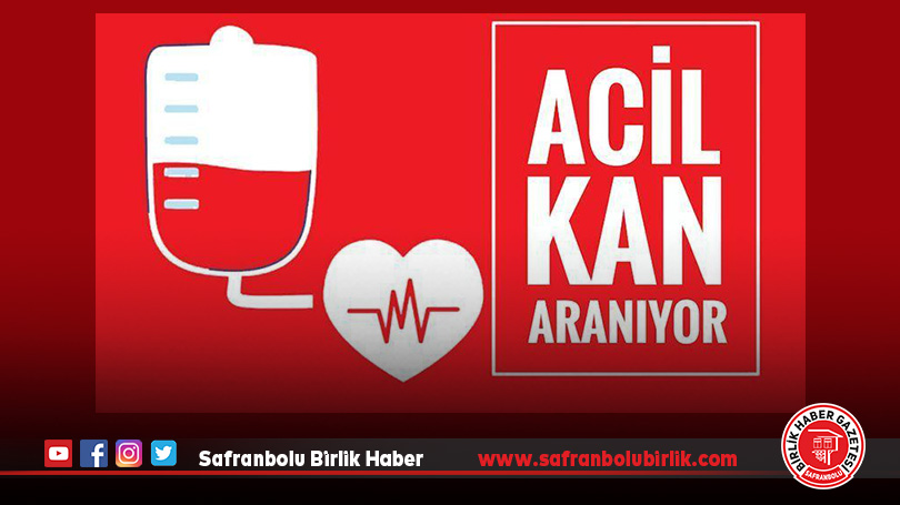 ACİL KAN İHTİYACI