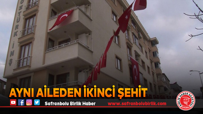 Aynı aileden ikinci şehit