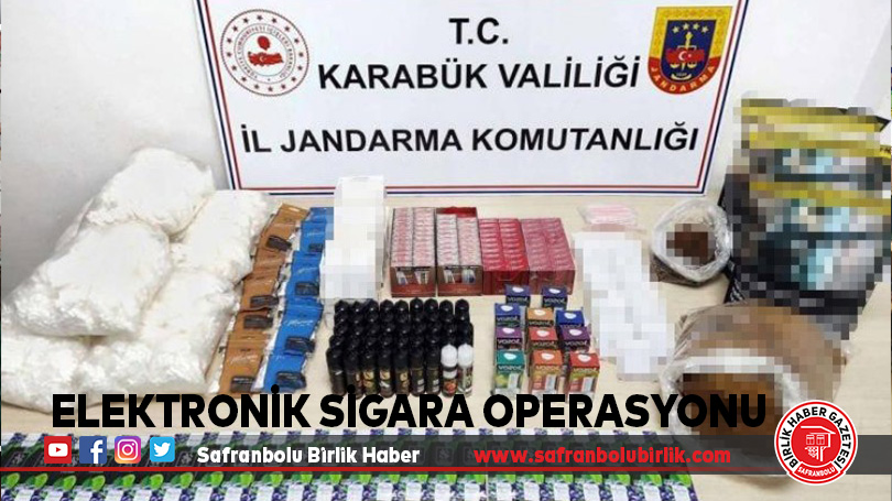 Elektronik sigara operasyonu
