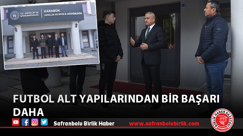 Futbol alt yapılarından  bir başarı daha