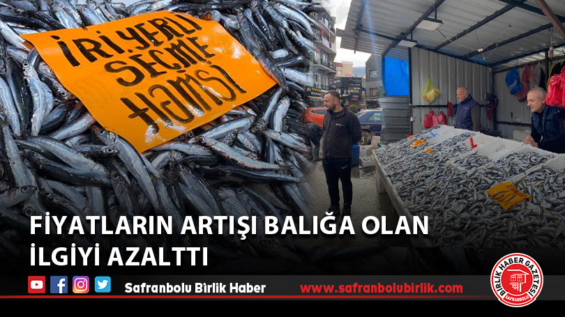 Fiyatların artışı balığa olan ilgiyi azalttı