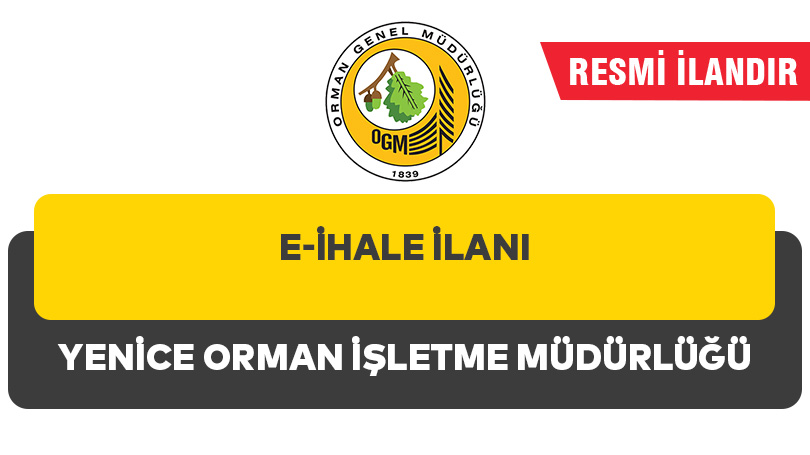 E-İHALE İLANI