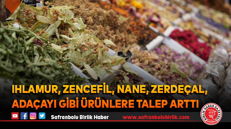 Havalar soğudu, vatandaşlar aktarların yolunu tuttu