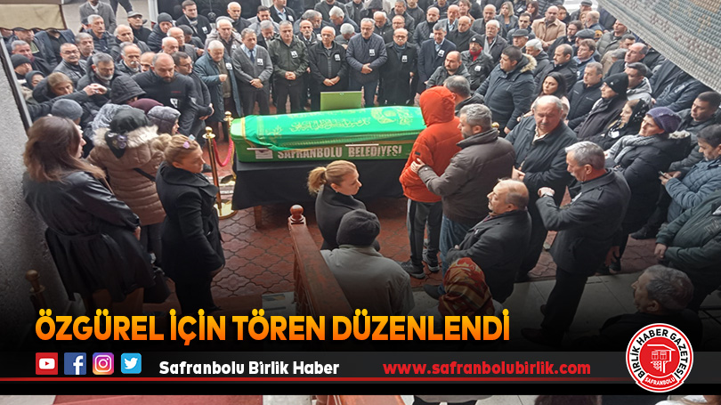 Özgürel İçin Tören Düzenlendi