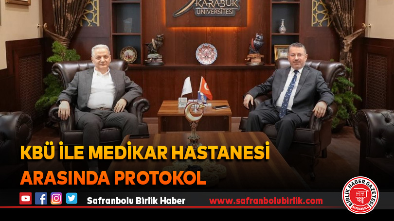 KBÜ ile MEDİKAR Hastanesi arasında protokol