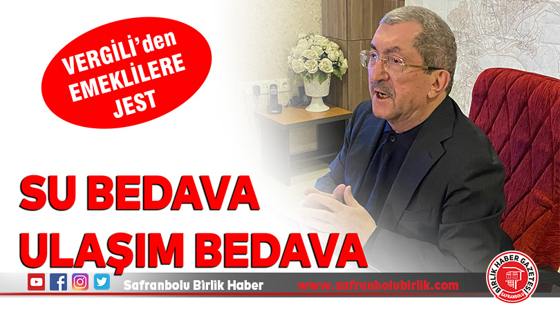Su Bedava, Toplu Taşıma Bedava