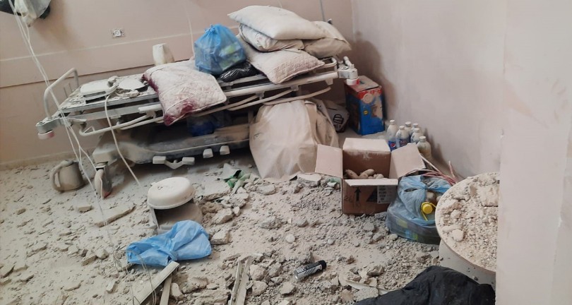 İsrail, Şifa Hastanesi yakınındaki binayı vurdu: 12 ölü