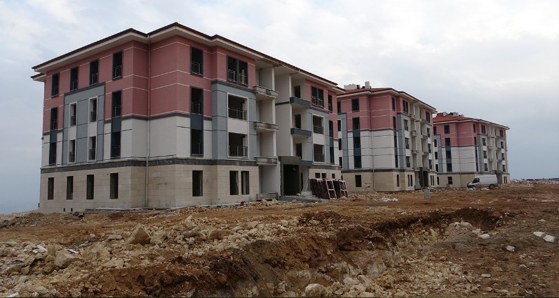 Deprem konutlarında sona doğru