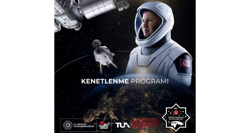 “Saat 12.27’de astronotumuz Alper Gezeravcı’yı da taşıyan aracın ISS’e kenetlenmesini bekliyoruz”