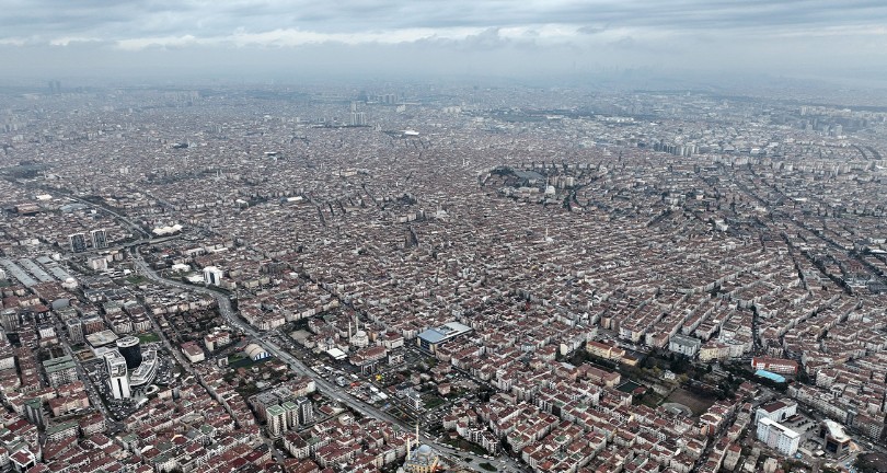 Betona boğulan İstanbul’da korkutan görüntü