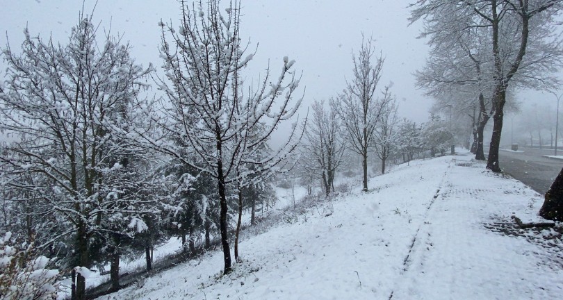 Düzce’de 26 köy yolu kar nedeniyle kapalı