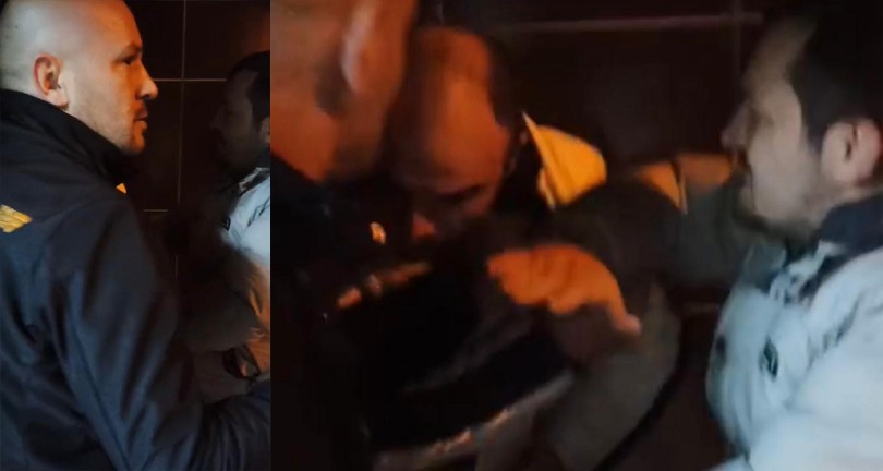 Esnafın yakaladığı hırsıza önce sorgu sonra dayak