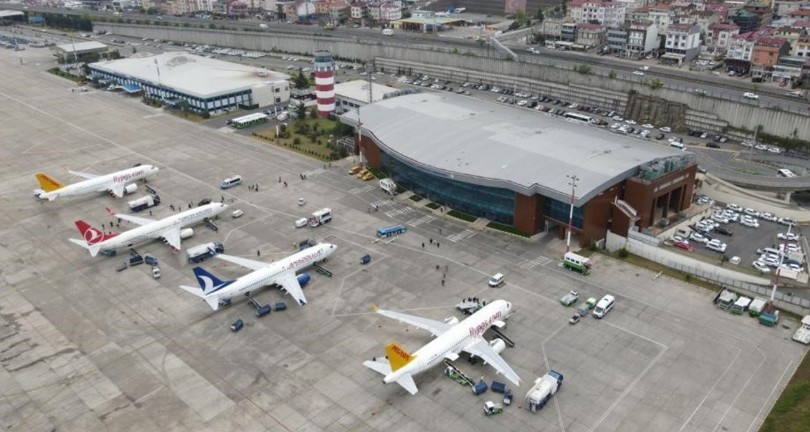 Trabzon Havalimanı 2023 yılında 3 milyon 499 bin 592 yolcuya hizmet verdi