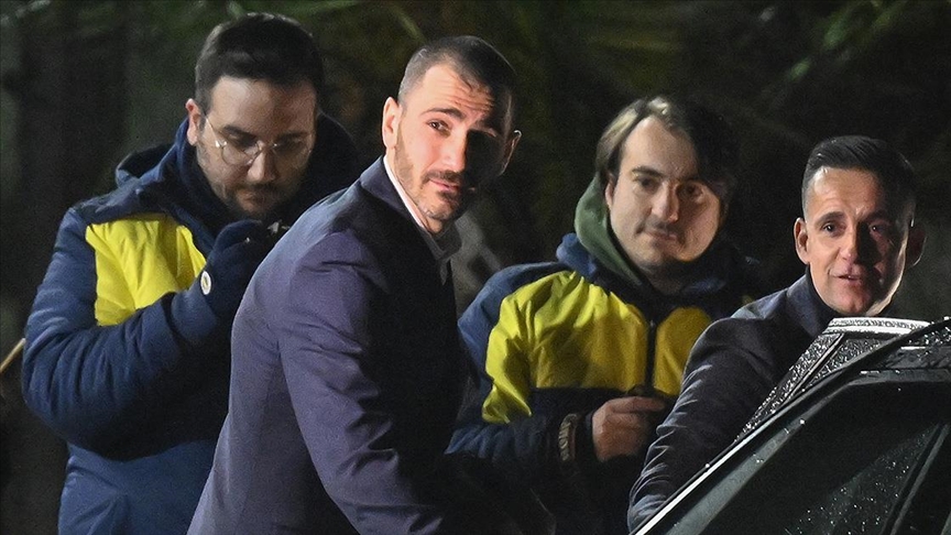 Fenerbahçe’nin transfer görüşmelerine başladığı Leonardo Bonucci, İstanbul’a geldi