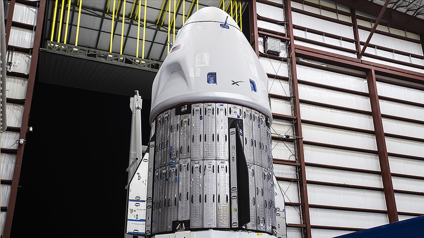 İlk Türk astronotu taşıyacak kapsül Florida’ya ulaştı