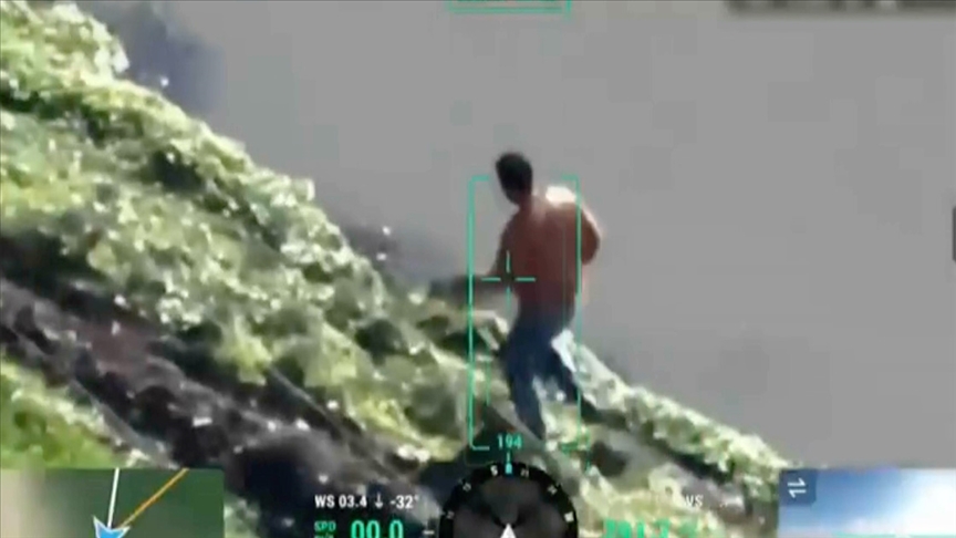 Firari hükümlü 3 saat süren kovalamacayla yakalandı